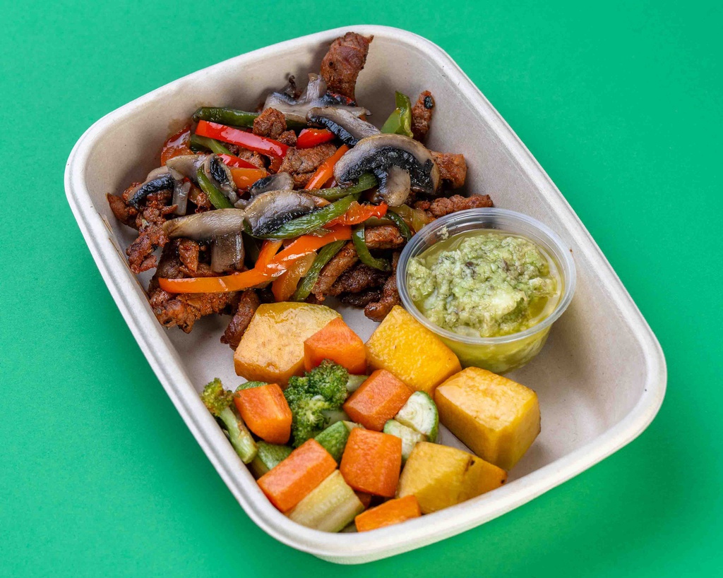 Beef Fajita w Veggies / فاهيتا لحم بالخضار (HP) | Lina's & Dina's Diet ...